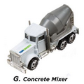 Industry Themed Cement Truck Die Cast Vehicle